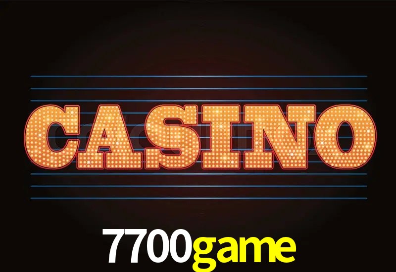 Jogos de Slot 7700game